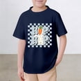 thumbnail image 1 of Gzbliryd Happy Easter Shirt Bunny Easter T-Shirt Rabbit Graphic Tees Cute Rabbit Graphic T-Shirt for Little Girl Easter Rabbit Bunny Tops Clothes (Navy,6-7 Years), 1 of 3