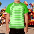 thumbnail image 1 of Gzbliryd Happy Easter T Shirt Bunny Short Sleeve Crew Neck Shirt To Short Sleeve Cotton Tee Tops for Boys Girls Summer Clothes for Girls (Green,12), 1 of 3