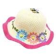 thumbnail image 1 of Gzbliryd Toddler Summer Hat Funny Hats Adjustable Beach Hats Sun Hat for Girls Baseball Cap Hat (Hot Pink,One Size), 1 of 2