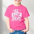 thumbnail image 1 of Gzbliryd White T Shirts Graphic Crewneck Casual Printed Tee Cute Summer Tops for Teens Summer Tops for Teens (Pink,5-6 Years), 1 of 3