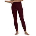 thumbnail image 1 of Gzhioc Women Winter Leggings, Elastic Waist Fleece Lining Slim Fit Long Trousers for Daily,S/M/L/XL, 1 of 9