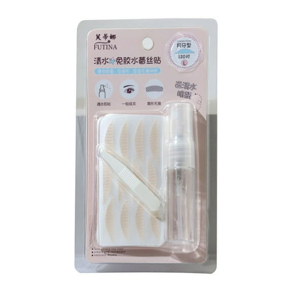 Gzwccvsn 120 Pair Invisible Eye-Lifting By Sticked Double Eyelid Tape Invisible Self-adhesive Eye Line Strip StickerInvisible Eyelid Sticker Lace Eye Lift Strips eyelid lifter strips