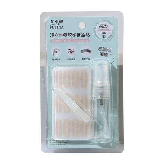 Gzwccvsn 120 Pair Invisible Eye-Lifting By Sticked Double Eyelid Tape Invisible Self-adhesive Eye Line Strip StickerInvisible Eyelid Sticker Lace Eye Lift Strips eyelid lifter strips