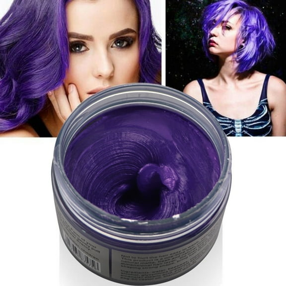 Gzwccvsn 7 Colors Unisex DIY Hair Color Wax Mud Cream Temporary Modeling hair dye