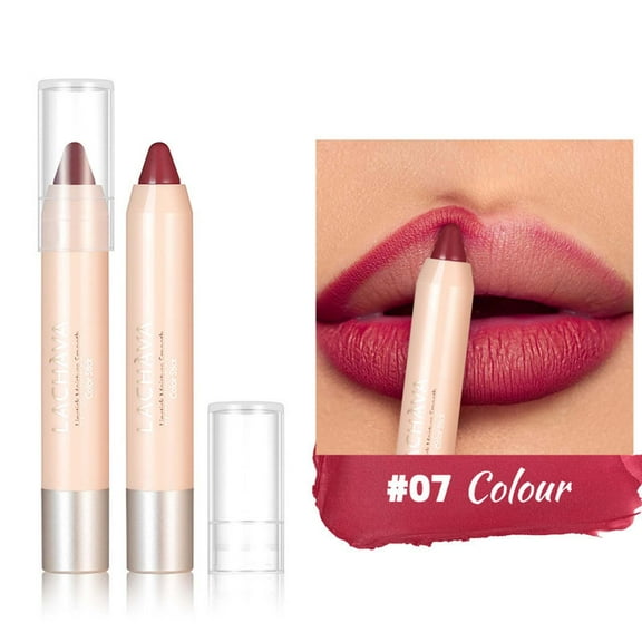 Gzwccvsn 8 Color Matte Lipstick Pencil - High Pigmented Waterproof Soft Matte Lip Liner, Longwear Lipliner Ultra Fine Lip Natural Lip Makeup Cosmetics Magic Lipstick Long Lasting