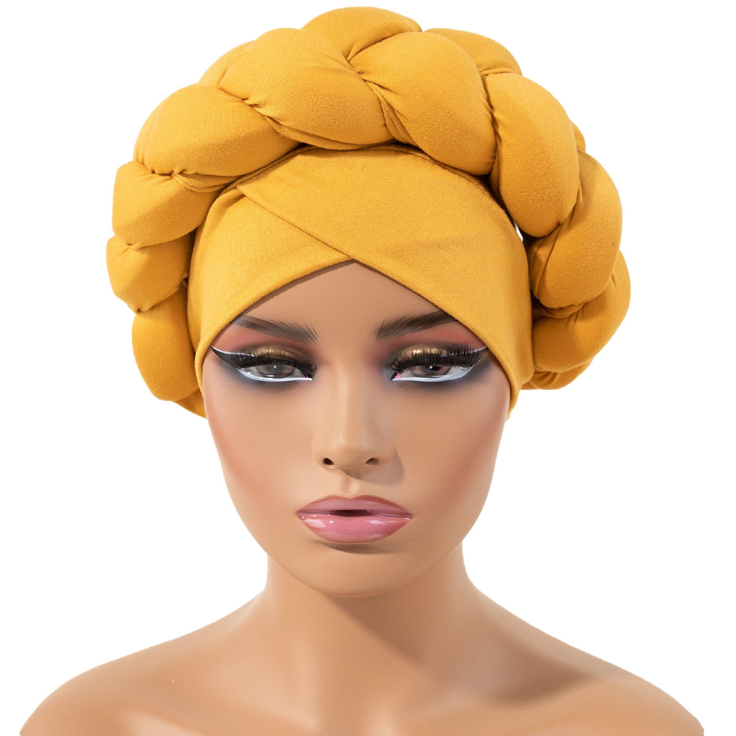 Gzwccvsn Boho Turban Wrap Headbands, Boho Turban Hat Headed Indian Hat ...