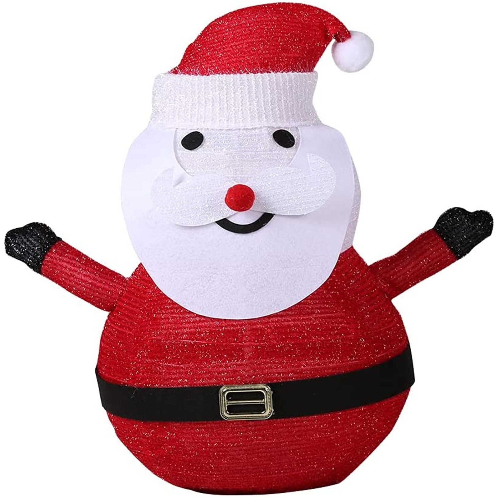 Gzwccvsn Christmas Lights Christmas LED Lights Santa Claus Shaped Snow