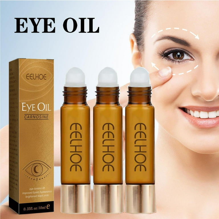 Gzwccvsn Eye Peptide Serum Eye Massage Roller, Nourishing