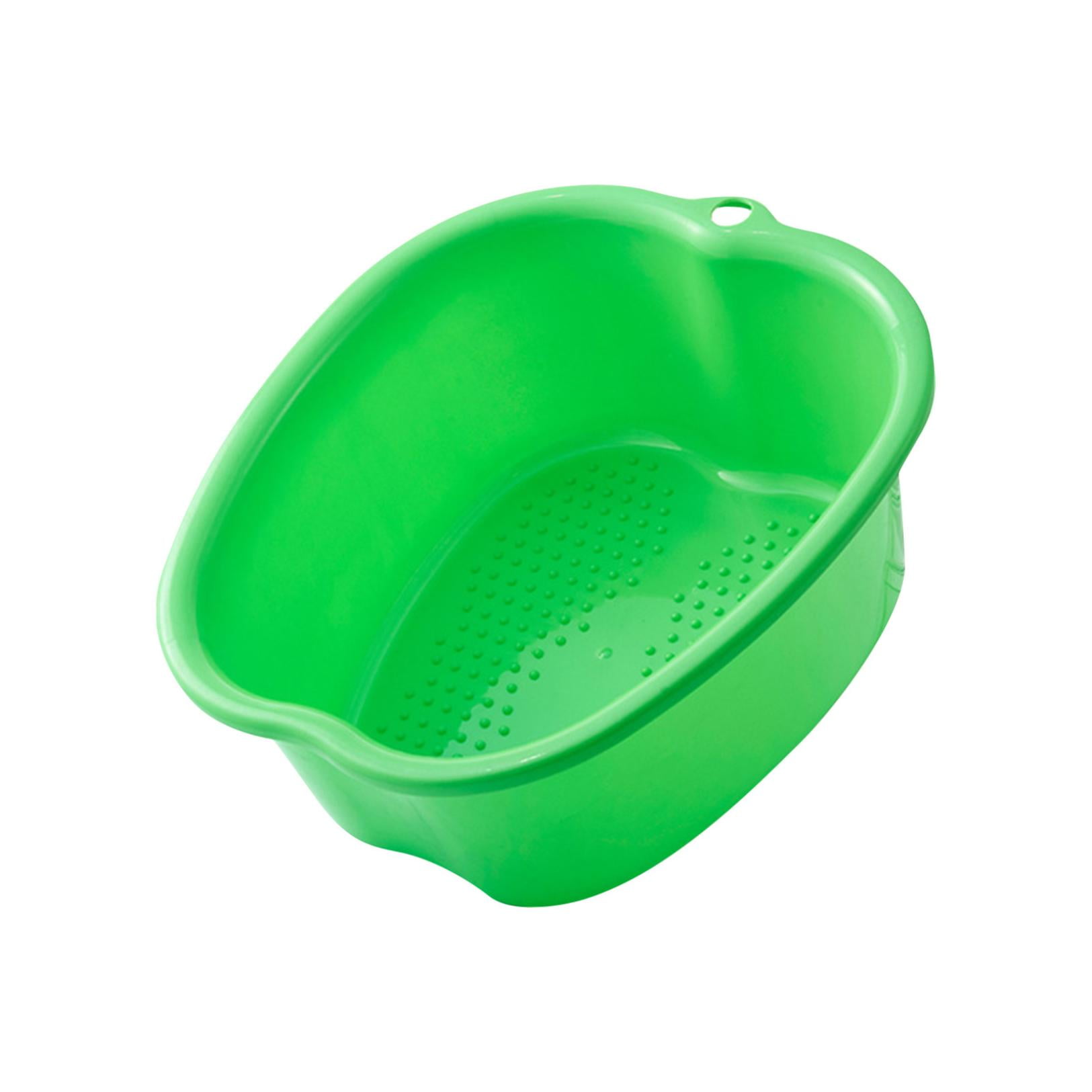 Gzwccvsn Foot Bathtub Folding Bathtub Camping Sink Pedicure Massager