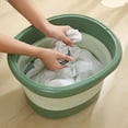 thumbnail image 1 of Gzwccvsn Foot Bathtub Folding Bathtub Camping Sink Pedicure Massager Soaking Feet Bucket Pedicure Basin Foot Bucket, 1 of 7