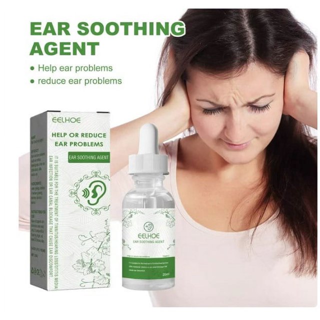 Gzwccvsn Herbal Drops For Tinnitus, EAR SOOTHING AGENT, Help Ear Problems, Reduce Ear Problems
