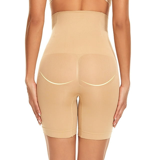 Gzwccvsn High Waisted Shapewear for Women Tummy Control Body Shaper Shorts Thigh Slimmer Butt
