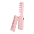 thumbnail image 1 of Gzwccvsn Hot Comb Hair Straightener, Portable Cordless Hair Straightener, Three Temperature Adjustments Flat Iron, Suitable for Soft, Thinning, Thick, Curly Hair Types (Temperature Display), 1 of 7