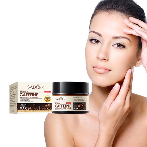Gzwccvsn Hydrating Retinol Caffeine Wrinkle Cream 50g Care For Skin Wrinkle Moist, Moisturizers Skincare Products