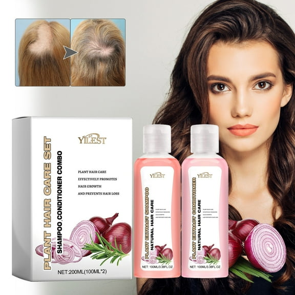 Gzwccvsn Onion Biotin and Rosemary Shampoo, Deep Nourishing And Repairing Properties Help To Improve Dry Frizzy Hair Making It Softer And Shinier 200ml, Moisturizers Skincare Products