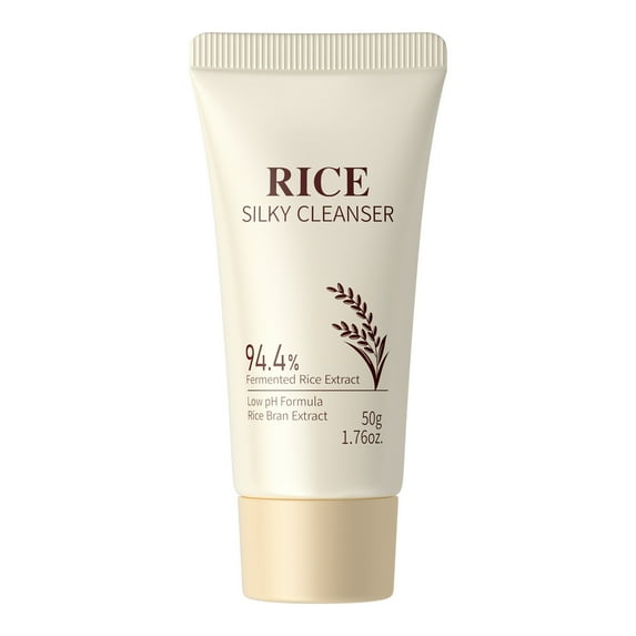 Gzwccvsn Rice Facial Cleanser Moisturizes Soothes And Repairs Barrier 50g Beauty SKin Care