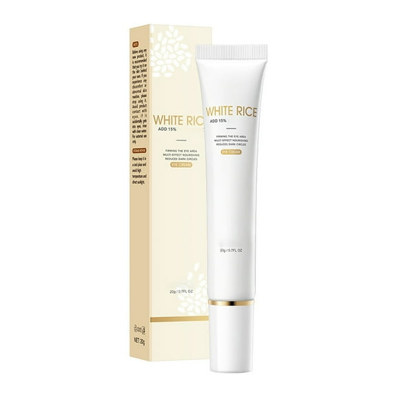 Gzwccvsn Rice Repair Eye Cream Depuffs Eye Care To Reduce Dark Circles And Tighten The Eye Area 20g Beauty SKin Care