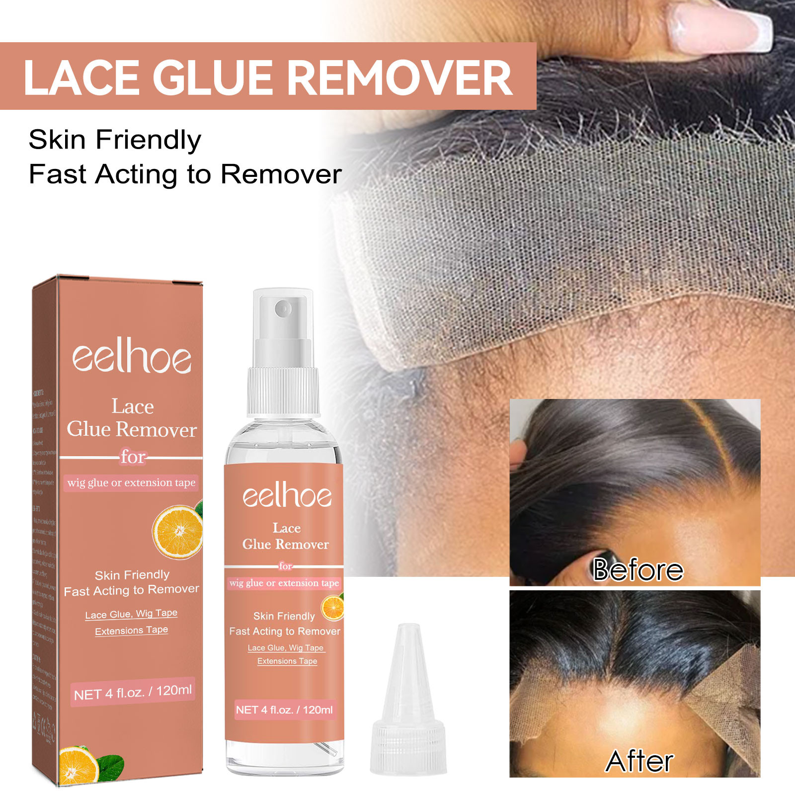 Gzwccvsn Tape Extensions Solution, Bonding Solvent and Tape Solvent