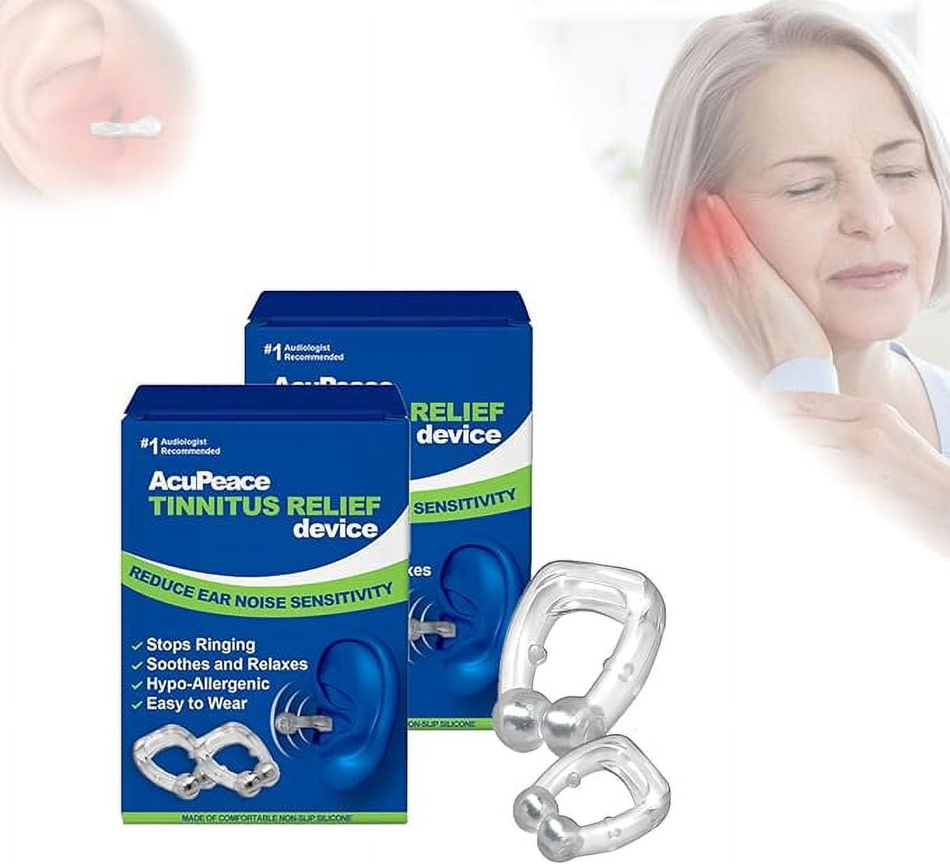 Gzwccvsn Tinnitus Relief for Ringing Ears Tinnitus Relief Ear