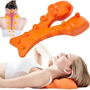 Gzwccvsn Trapezius Spark Point Massage Tool, Cervical Massage Finger Press for Headache Suboccipital Shoulder Back Trigger Point Pain Relief Neck Stretcher