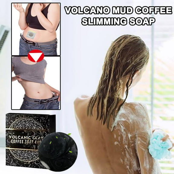 Gzwccvsn Volcanic Mud Coffee-flavored Soap For Bathing With Soap To Cleanse The Skin shampoo bars for hair