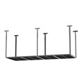 thumbnail image 1 of Gzxs Overhead Garage Storage Rack, 3x8 Garage Ceiling Storage Racks, Heavy Duty Adjustable Steel Racks for Garage Storage, Organization, 750LBS Load Capacity, 22"-40" (Black), 1 of 8