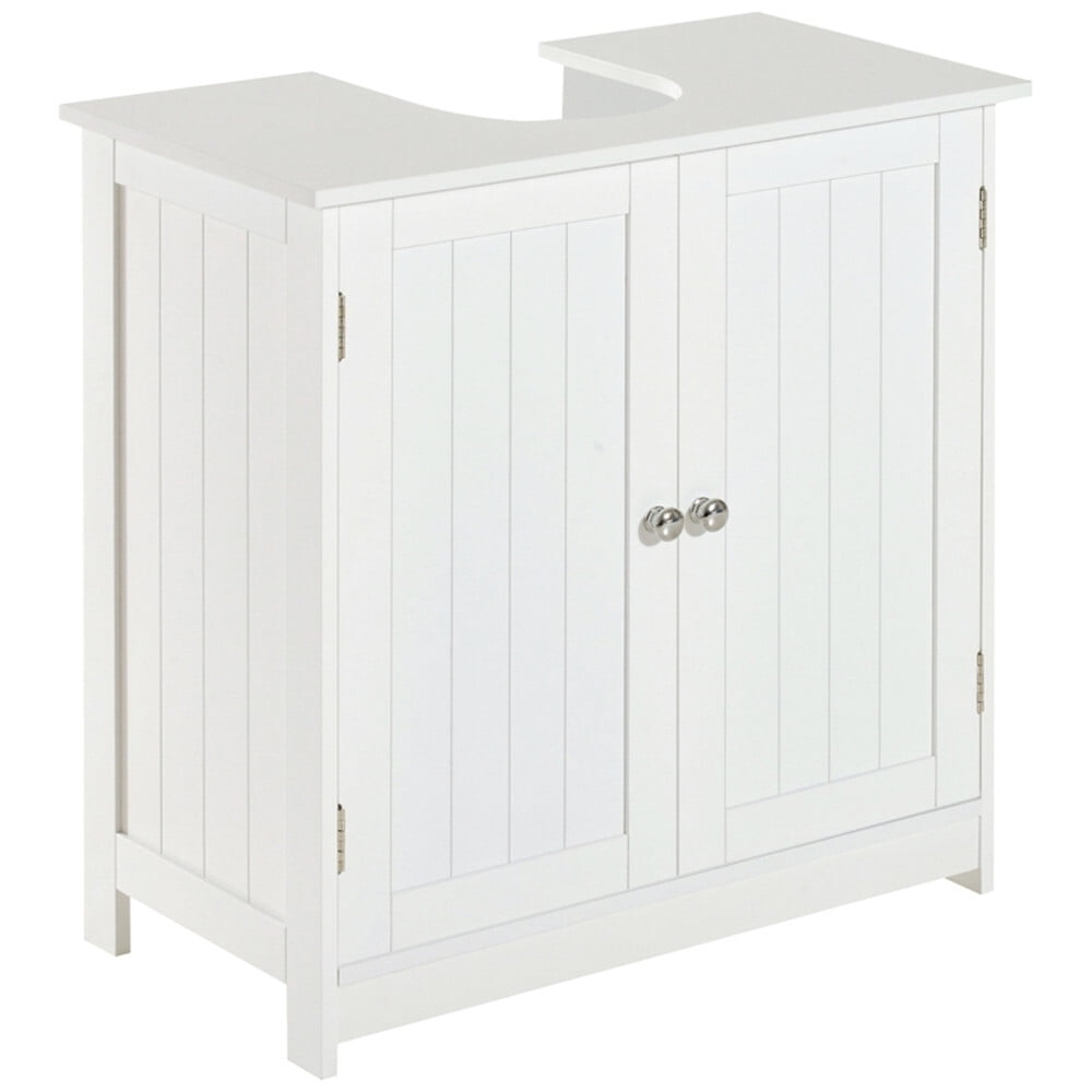 Gzxs Pedestal Under Sink Storage Vanity with 2 Doors Traditional