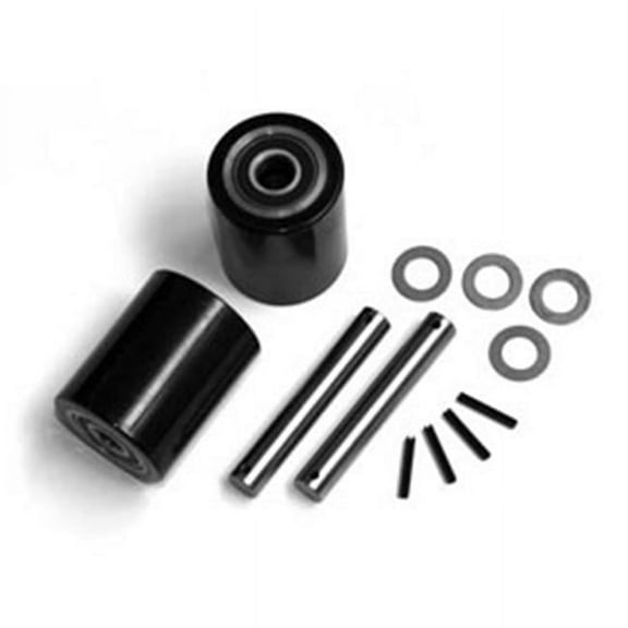 H-1043, H-1366, H-1193 & H-1484 Load Wheel Kit for Manual Pallet Jack - Black