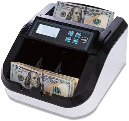 H-308 Bill Counter Money Counter Machine – Batch Mode, Banknote Counter ...
