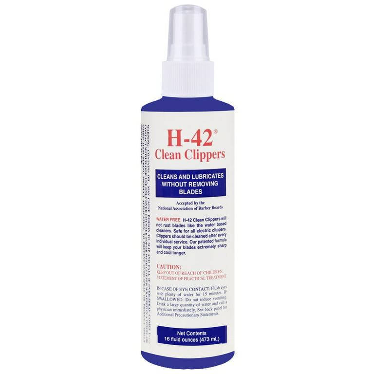 H-42 Clean Clippers Blade Wash (16oz Jar) – Pet-Agree Grooming Supplies