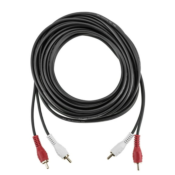 H&A 2 RCA Male to 2 RCA Male Stereo Audio Cable 25'