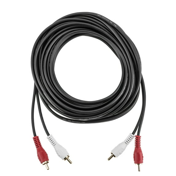 H&A 2 RCA Male to 2 RCA Male Stereo Audio Cable 25'