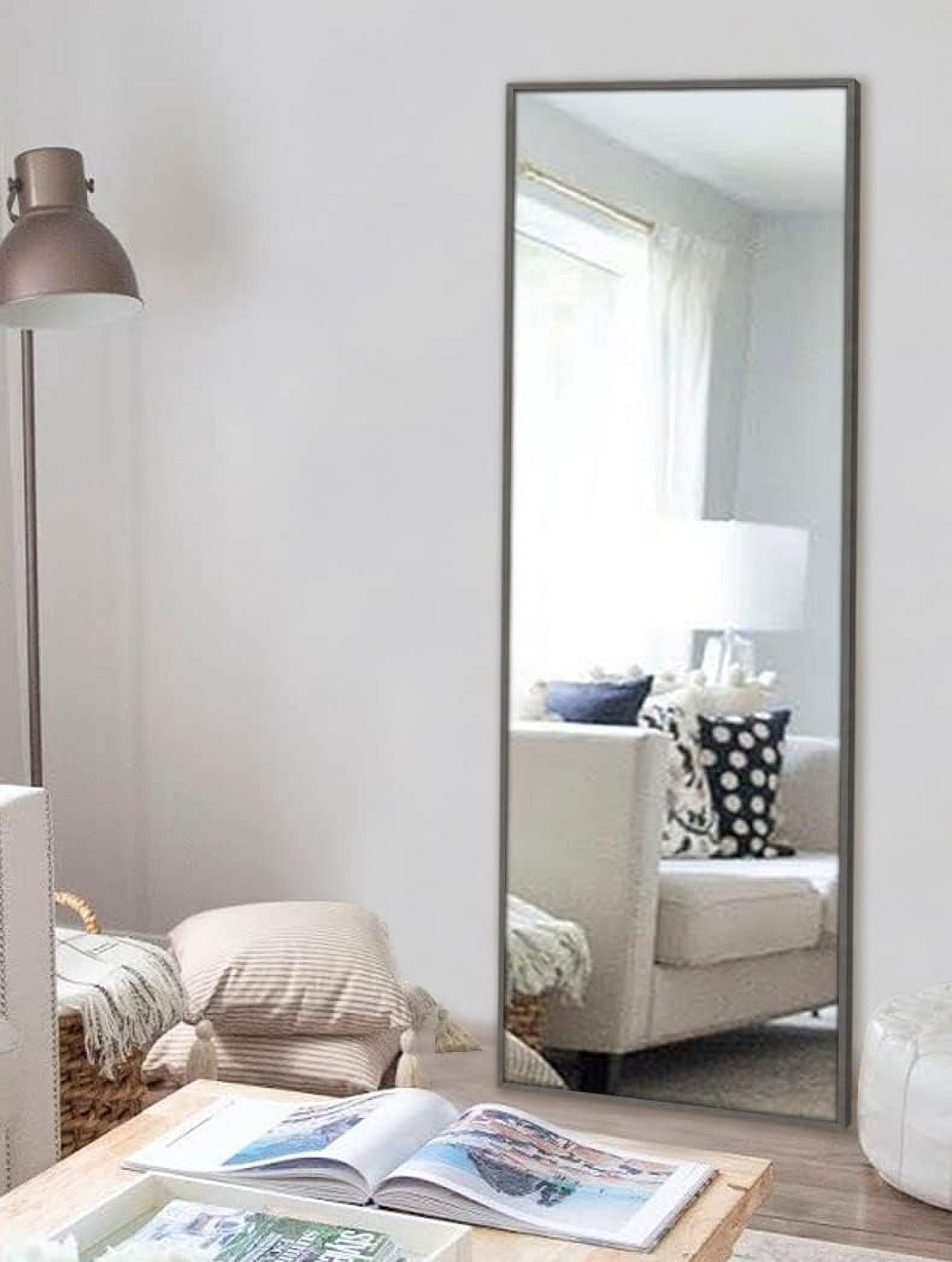 H&A 65"x22" Full Length Mirror Bedroom Floor Mirror Standing or Hanging ...