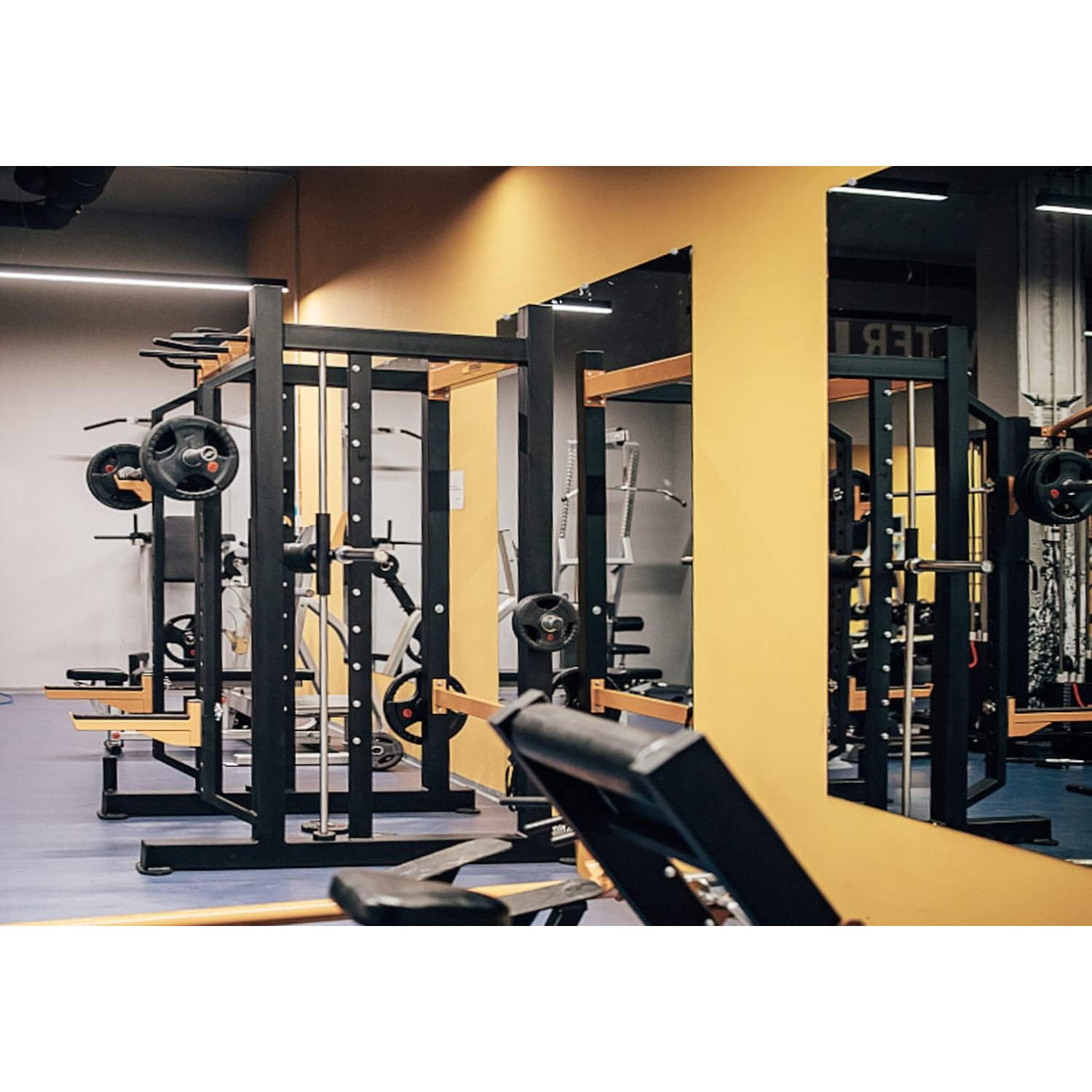 H & A Activity Wall Mirror, Gym Mirror for Home with Flat Polished Edge