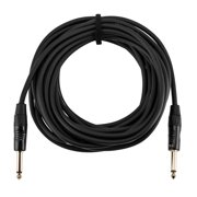 H&A Elite Pro 1/4" Male to 1/4" Male Instrument Cable with Rean by Neutrik Gold Connectors, 25'