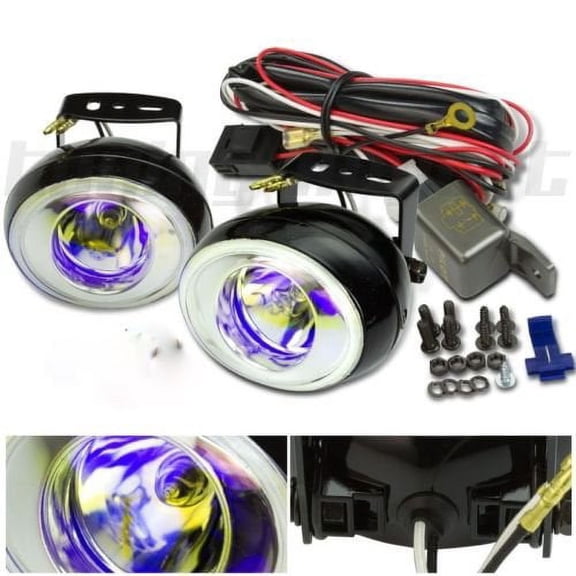 H-A-Motorsports 131535617437 3" Oval Fog/driving Lights Atv Rhino Polaris Golf Cart Ranger Sand Rail"