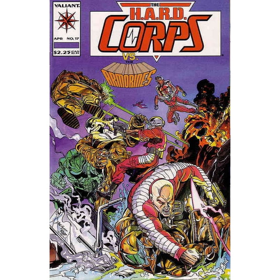 H.A.R.D. Corps, The #17 VF ; Valiant Comic Book