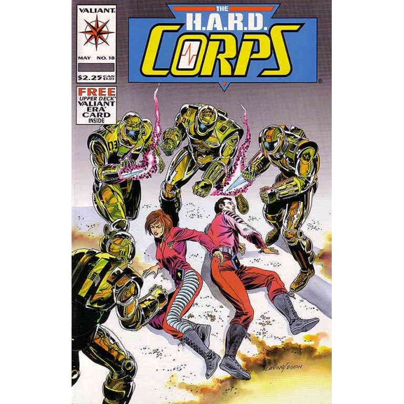 H.A.R.D. Corps, The #18 VF ; Valiant Comic Book