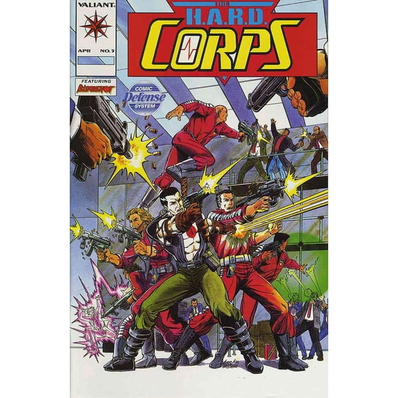 H.A.R.D. Corps, The #5A VF ; Valiant Comic Book