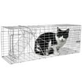 H&B Cat Trap,Humane feral Cat Traps,Live Animal Trap Cage,32X12 X10inch,small animal trap,Catch