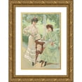 thumbnail image 1 of H. B. Claflin 11x14 Gold Ornate Wood Frame and Double Matted Museum Art Print Titled - Classic Cordine Vassar (1904), 1 of 4
