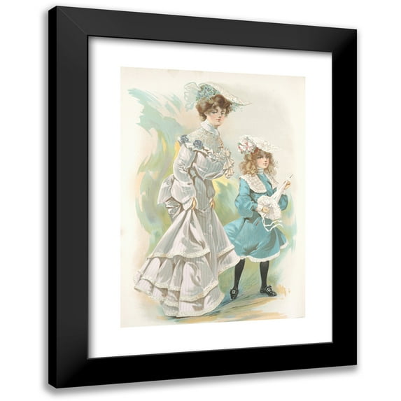 H. B. Claflin 18x24 Black Modern Framed Museum Art Print Titled - Shantung Glace (1904)