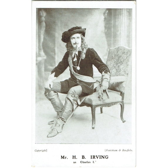 H B Irving Playing Charles I By W. G. Wills. Print By ® The Michael Diamond Collection Mary Evans Picture Library