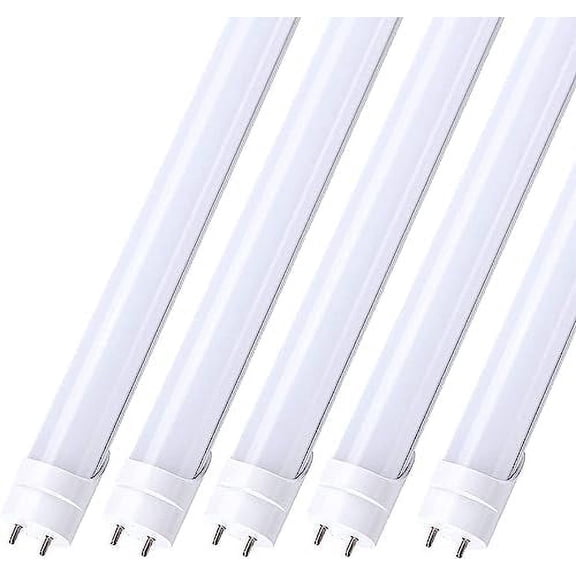 H&B Luxuries 4FT LED T8 Ballast Bypass Type B Light Tube, 18W, UL-Listed for Single-Ended & Dual-Ended Connection, 2340lm, T8 T10 T12, UL & DLC - 4000K (40Pcs)