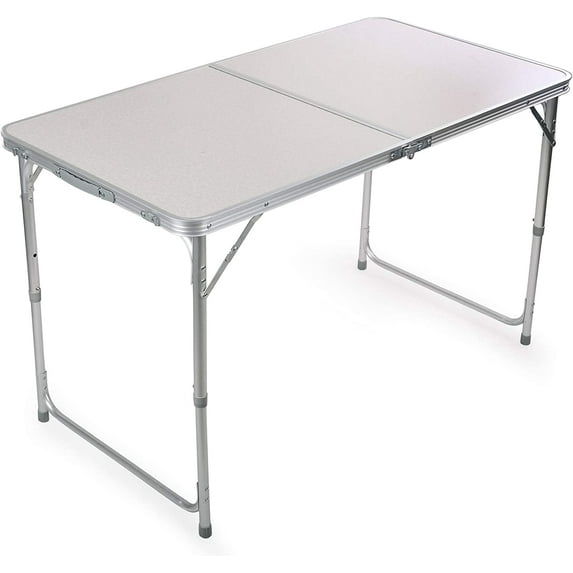Portable Height Adjustable Aluminum Folding Camping Table with Carry Handle FT-ACFT1