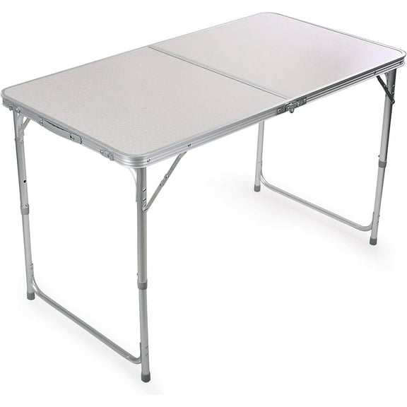 Portable Height Adjustable Aluminum Folding Camping Table with Carry Handle FT-ACFT1