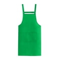 thumbnail image 1 of H Back Style Apron with Pocket for Women Men Adjustable Large Size Comfortable Kitchen Home Cooking(Army Green), 1 of 5