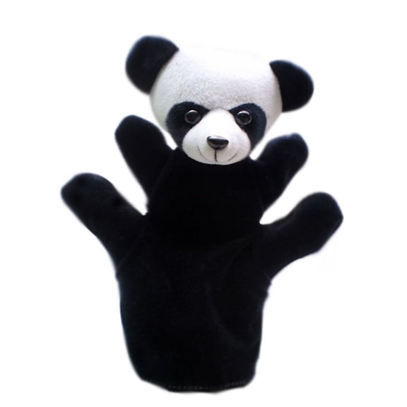 H Bear Plush Hand Puppet Toy Animal Parent Child Storytelling Role Play Interactive Fun Kids Activity
