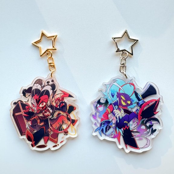 H Boss Halloween Acrylic Keychain (1 keychain)