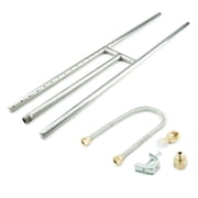 H-Burner for Fire Pits & Fireplaces | 36", Stainless Steel